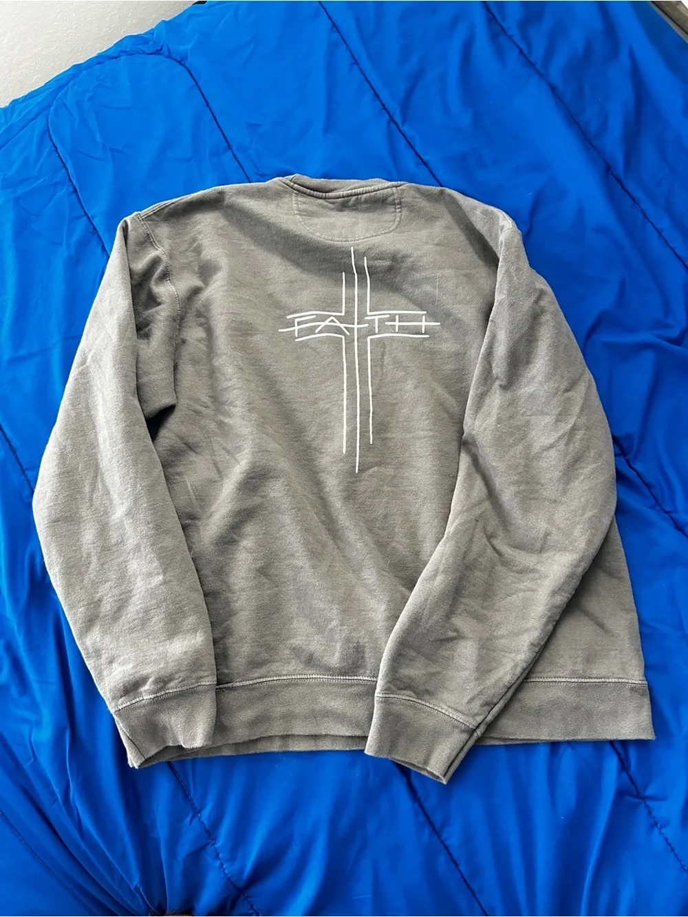 Keen Gray Crewneck Sweatshirt with White Logo